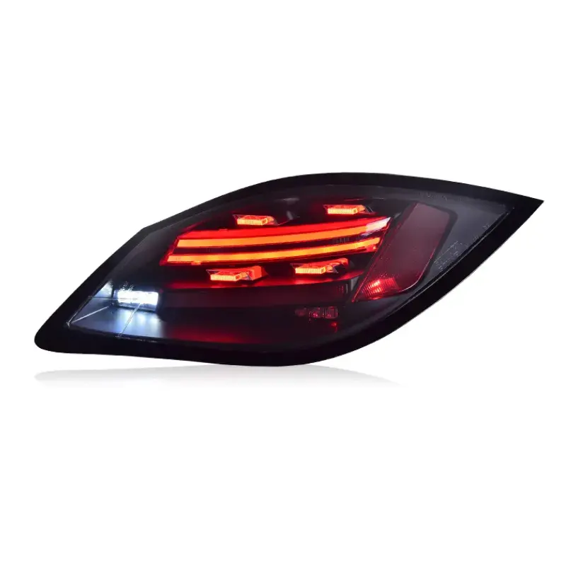 718 Style Smoked LED Taillights for 987 Porsche Boxster & Cayman (2005 - 2008)