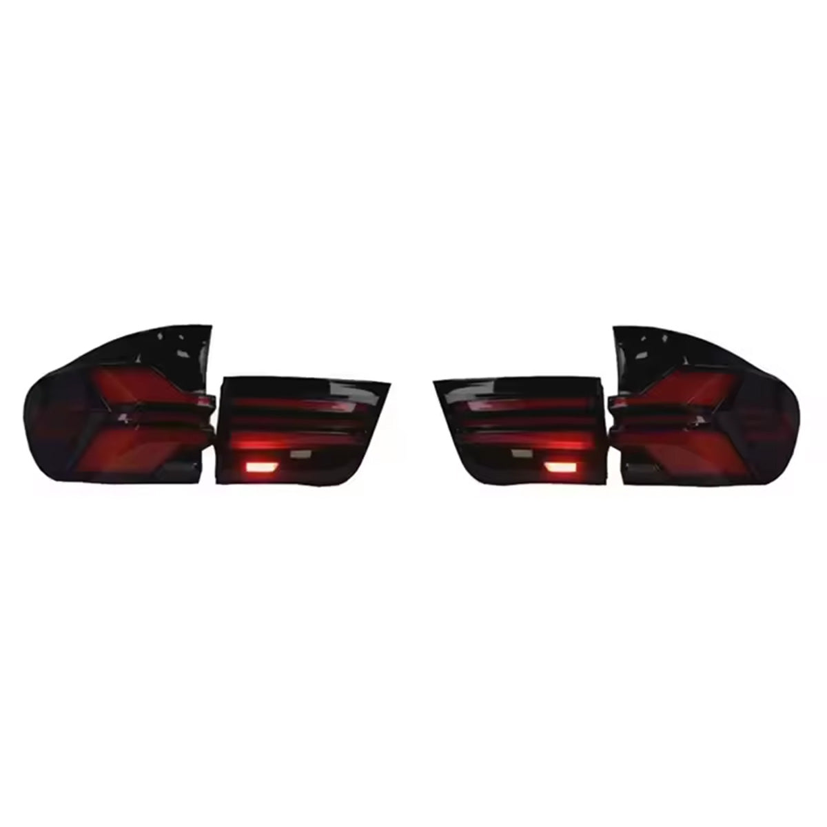 BMW E70 X5 & X5M LCI X5 Style LED Taillights (2007 - 2013)