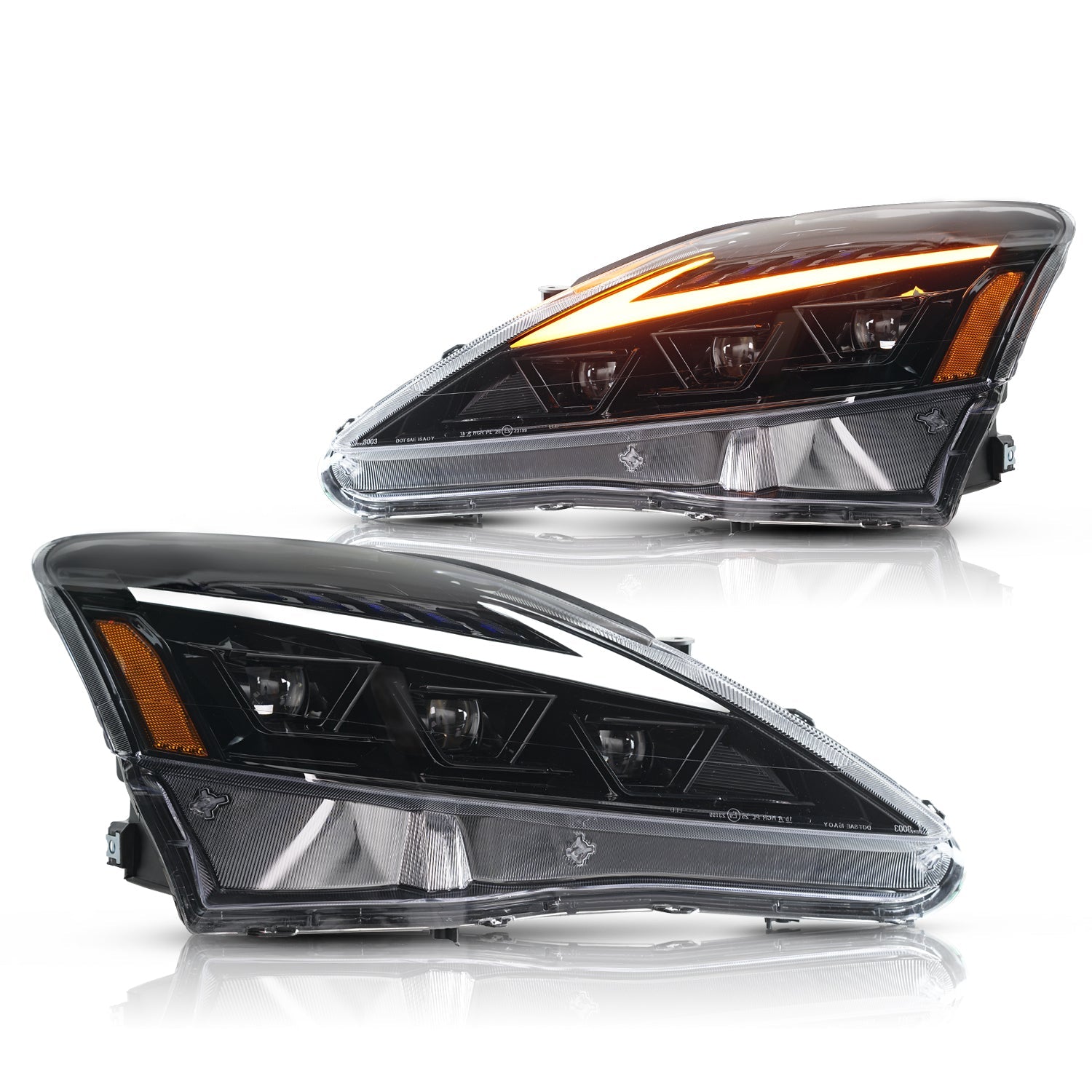 Lexus IS250 Sequential Headlight with Clear Reflectors 2006-2012