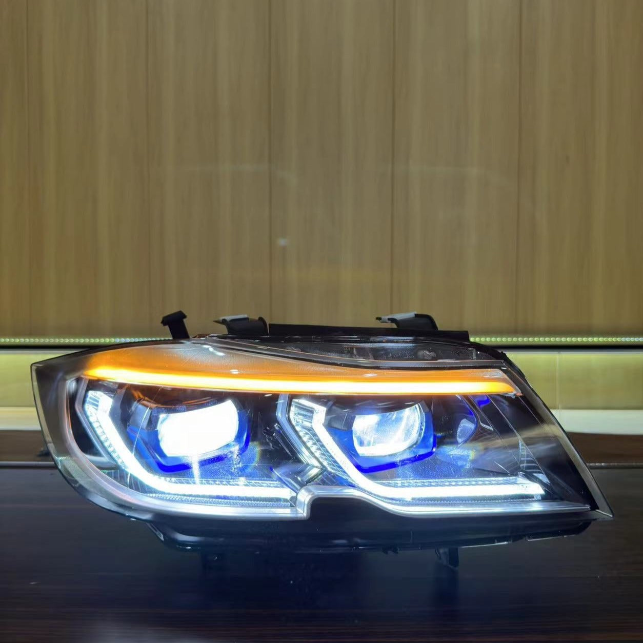 E90 3 Series Sedan Laser Style LED Headlights (2005 - 2012 Halogen & Xenon)