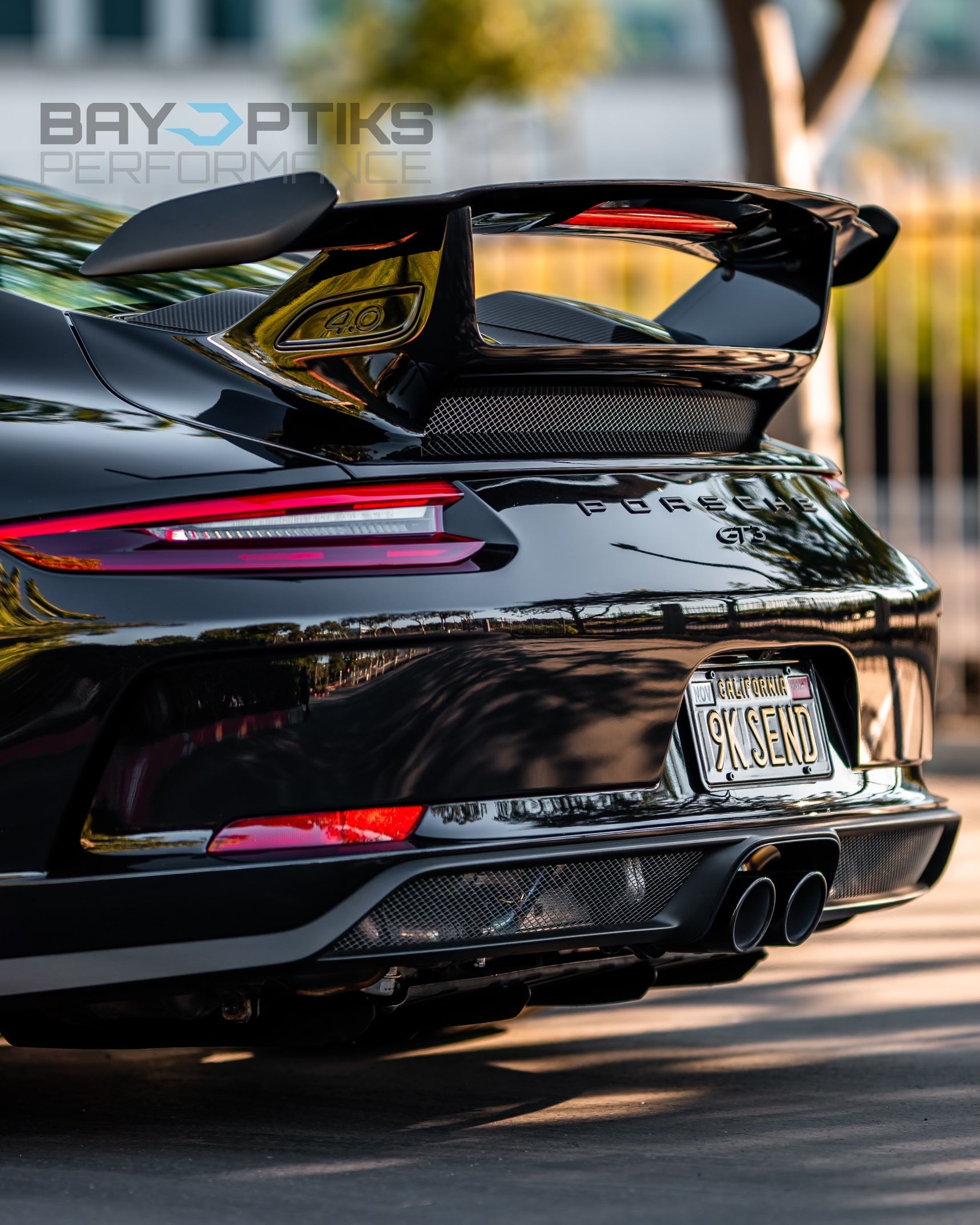 2018+ 991.2 Porsche GT3 Carbon Fiber Rear intake scoops