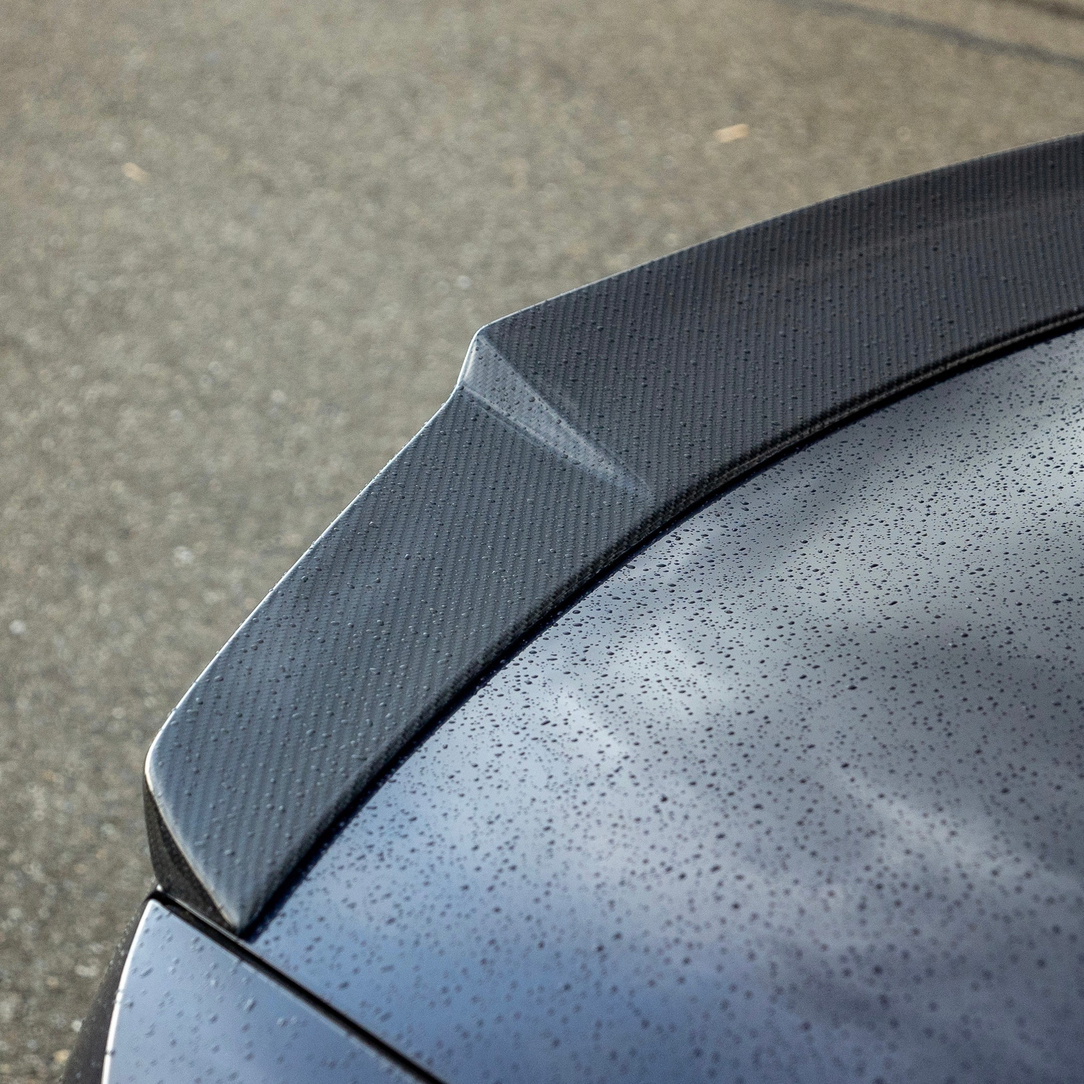 BMW G80 M3 & G20 3 Series Carbon Fiber Mid Kick Center Flow Spoiler