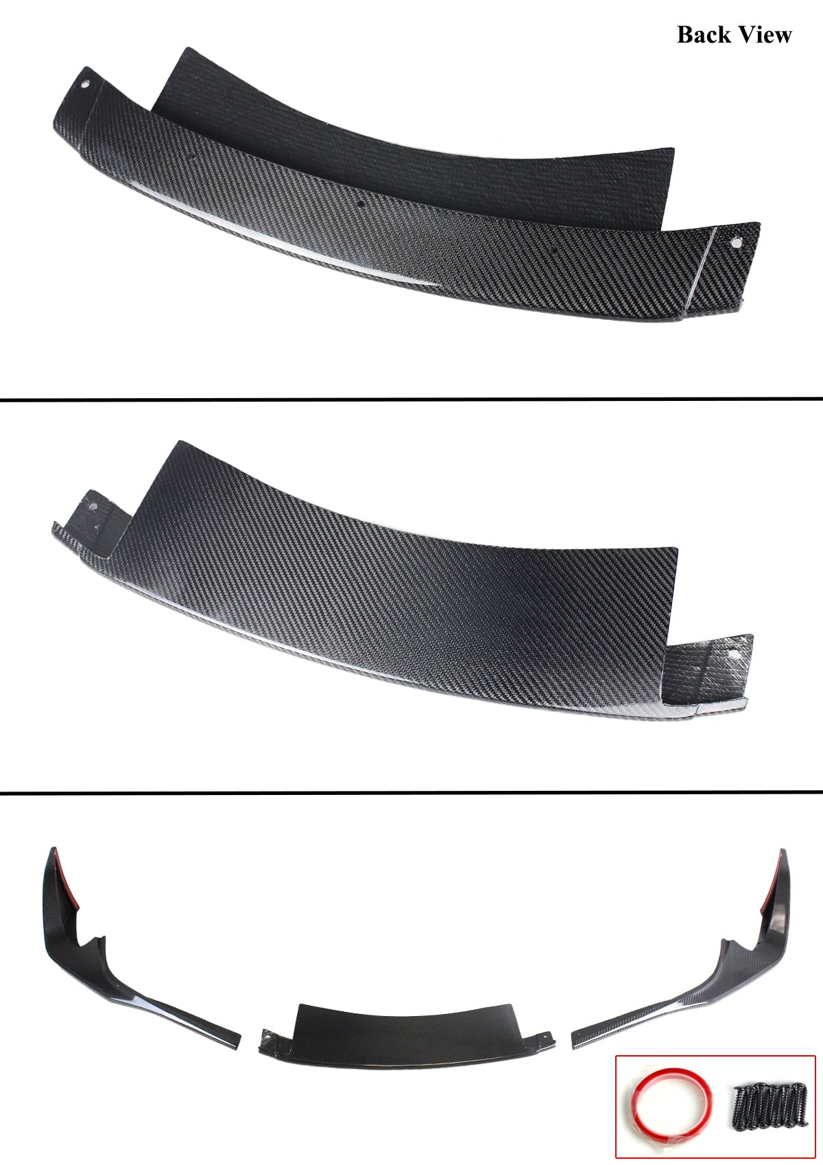 Toyota Supra GR Style A90/A91 2020-2024 Carbon Fiber Front Lip Kit