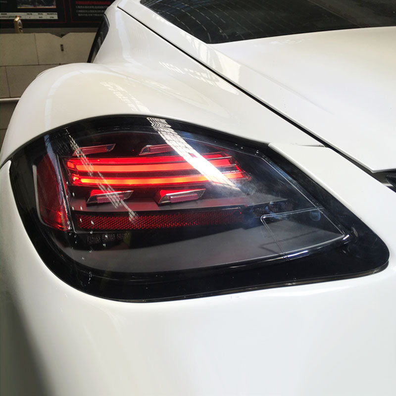 718 Style Smoked LED Taillights for 987 Porsche Boxster & Cayman (2005 - 2008)