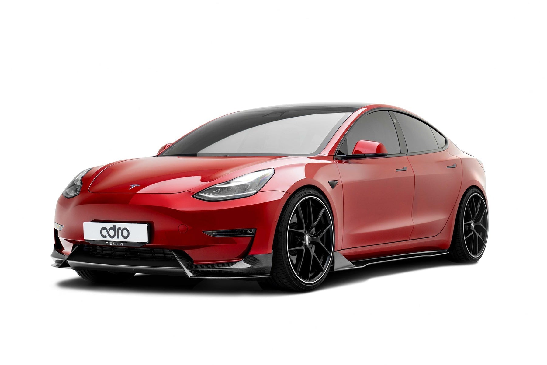 Adro Tesla Model 3 Premium Prepeg Carbon Fiber Front Lip