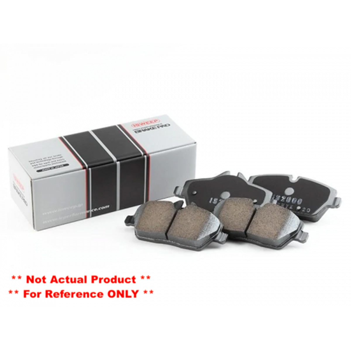 iSWEEP Rear Brake Pads for BMW F97 X3M | F98 X4M Competition