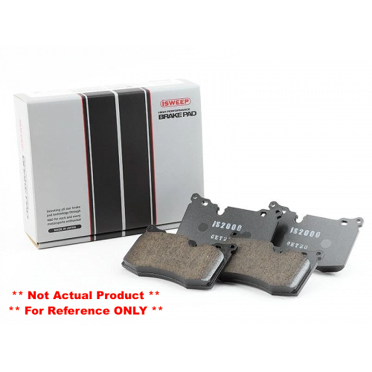 iSWEEP Front Brake Pads for BMW F97 X3M | F98 X4M Competition