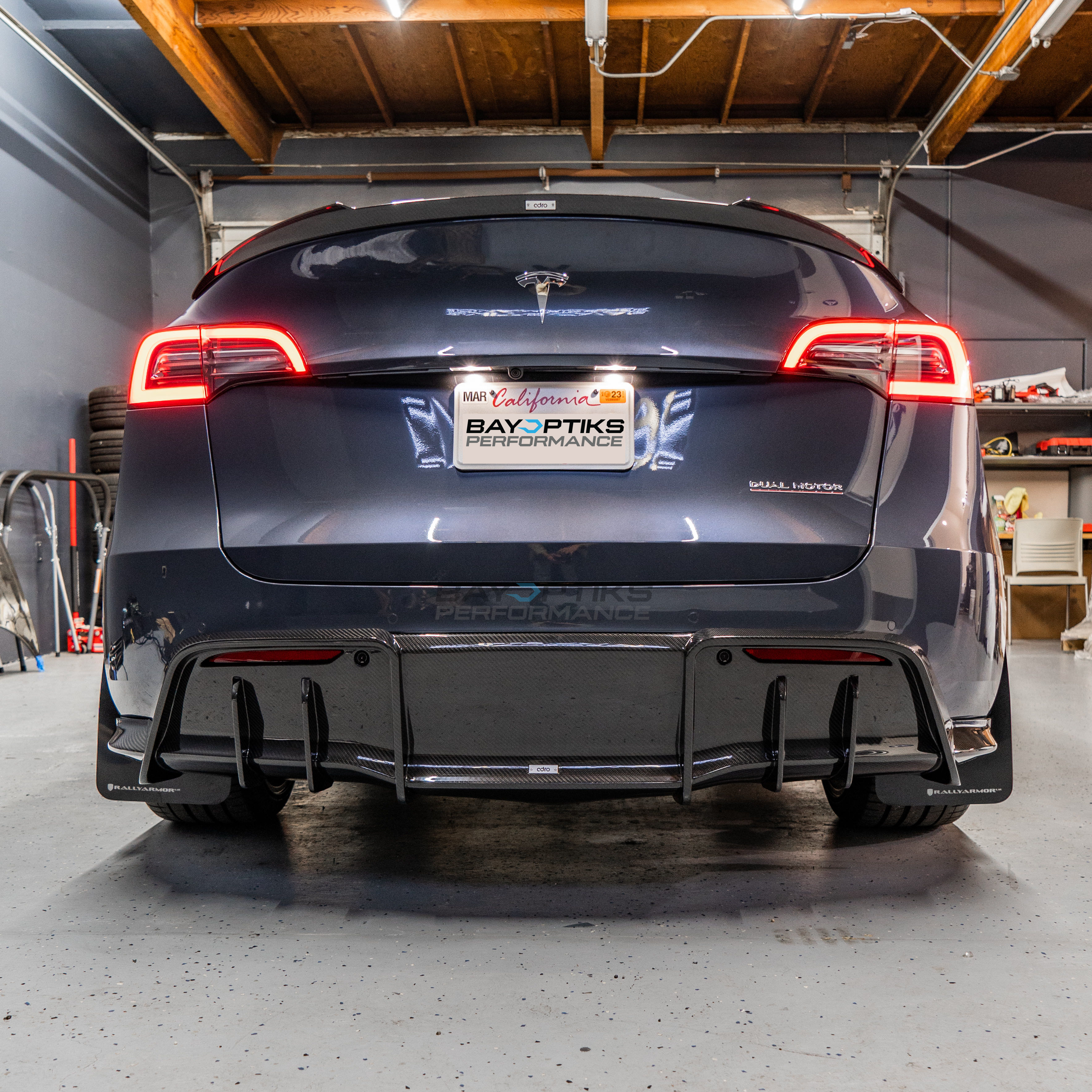 Adro Tesla Model Y Premium Prepeg Carbon Fiber Full Body Kit