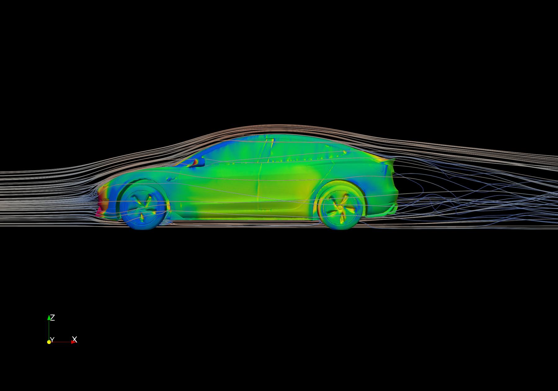 Adro Tesla Model 3 Premium Prepeg Carbon Fiber Front Lip