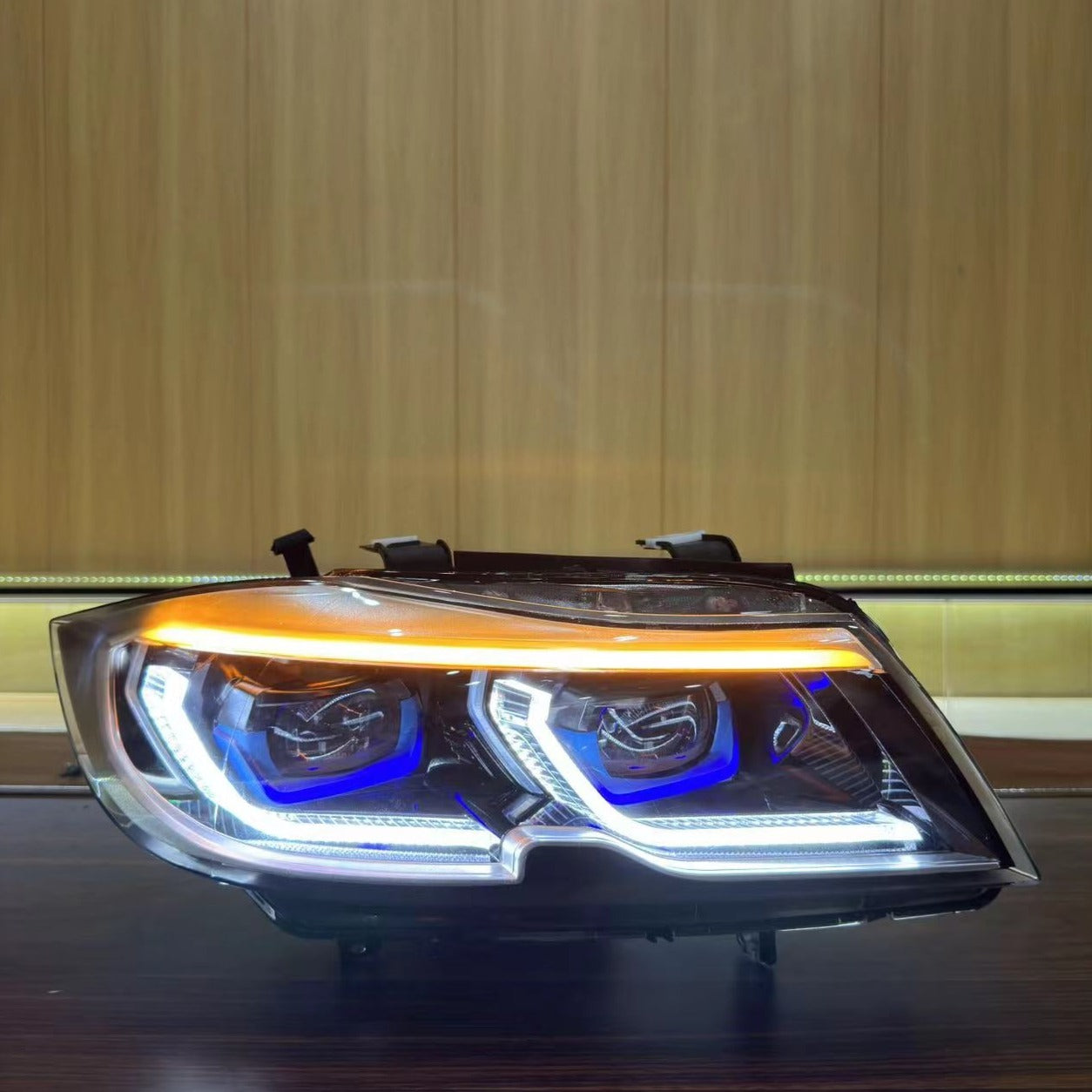 E90 3 Series Sedan Laser Style LED Headlights (2005 - 2012 Halogen & Xenon)