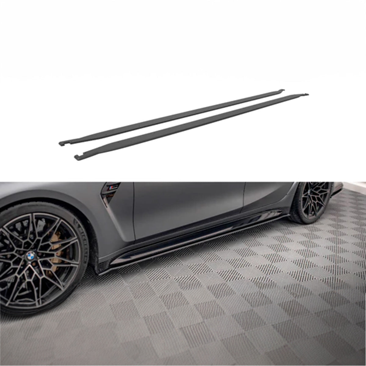 Street Pro Side Skirts Diffusers BMW M3