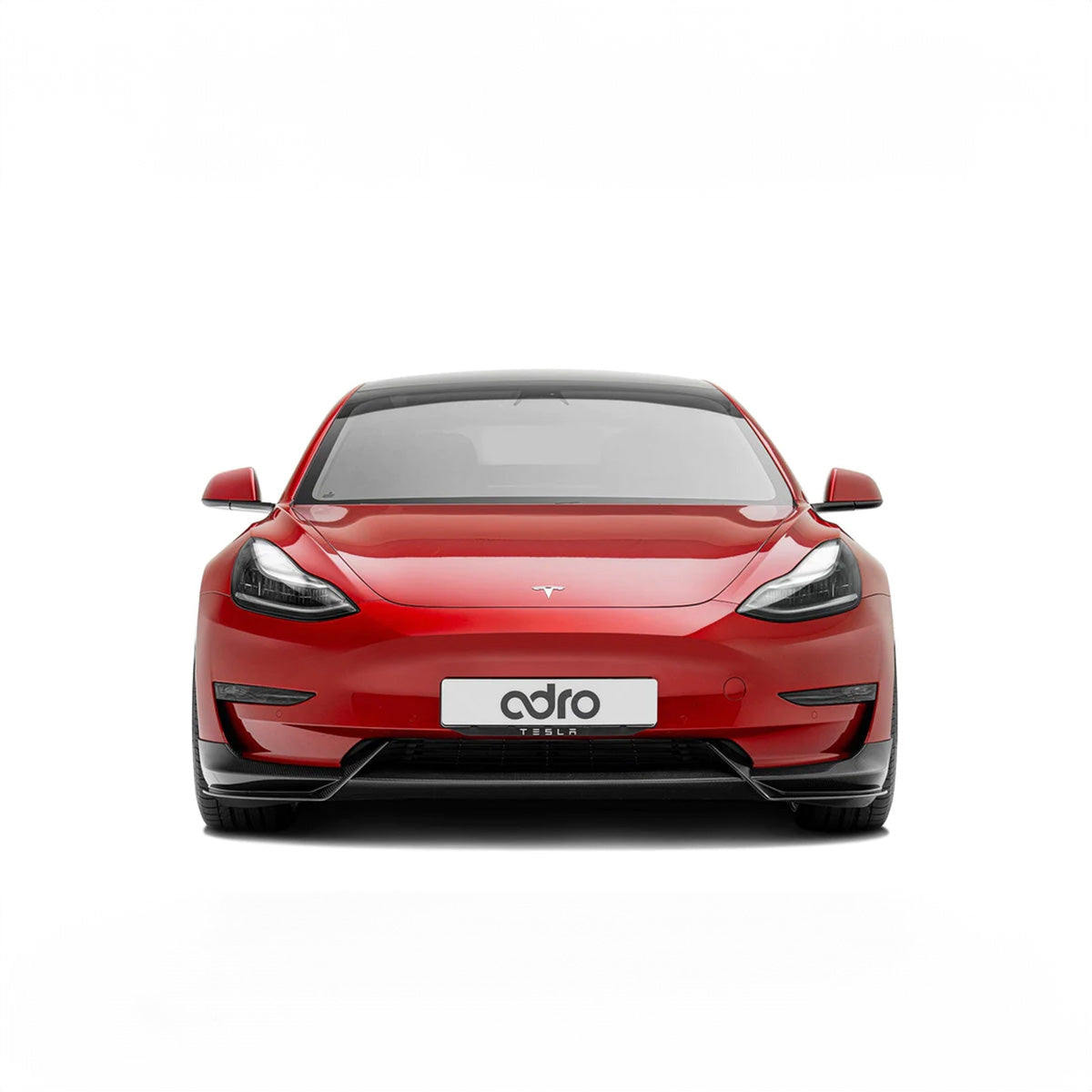 Adro Tesla Model 3 Premium Prepeg Carbon Fiber Front Lip