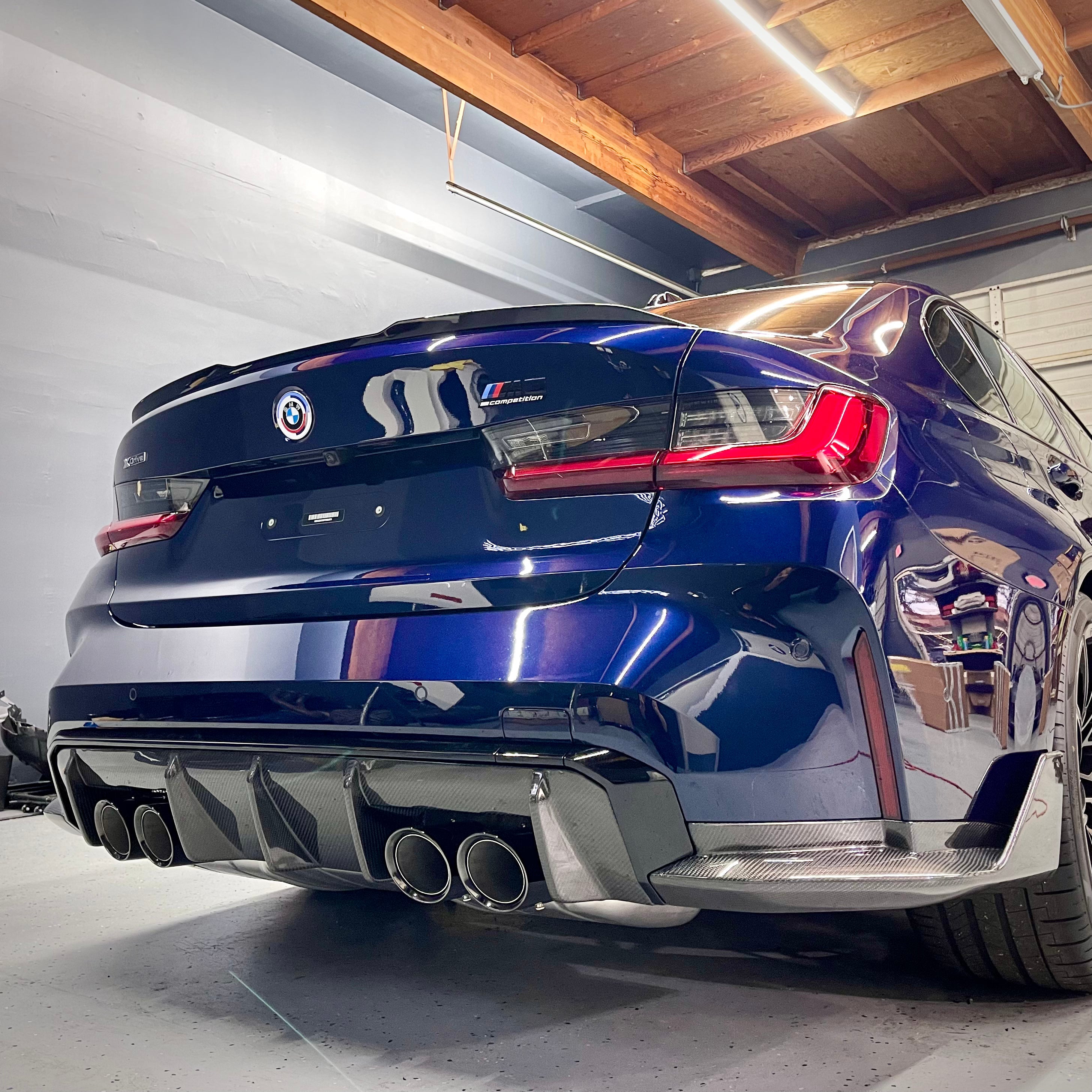 BMW G8X G80 G82 M3 M4 Carbon Fiber Rear Winglets