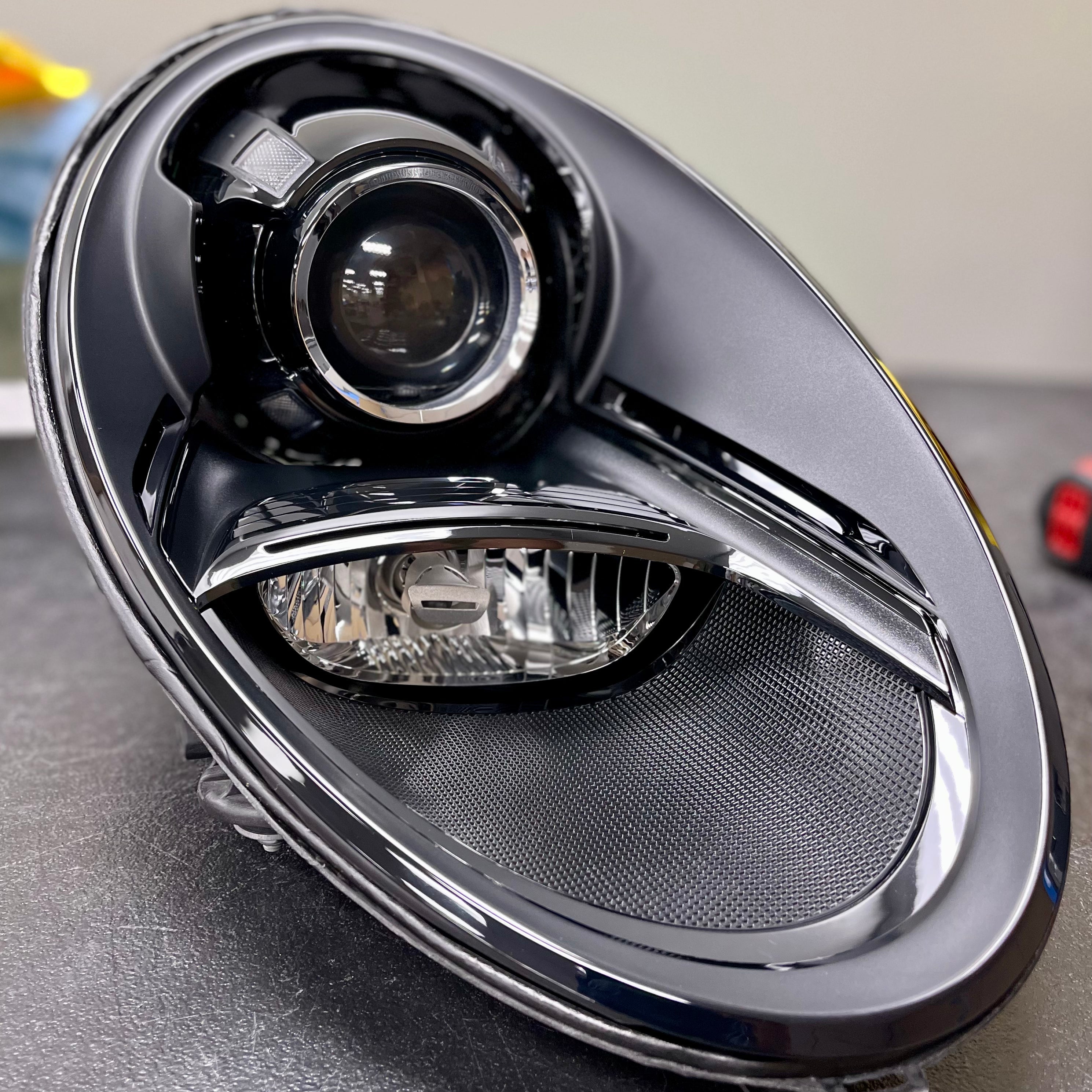 991.1 Porsche Carrera Turbo GT3 GT3RS Xenon Headlight Blackout Package (2012 - 2016)