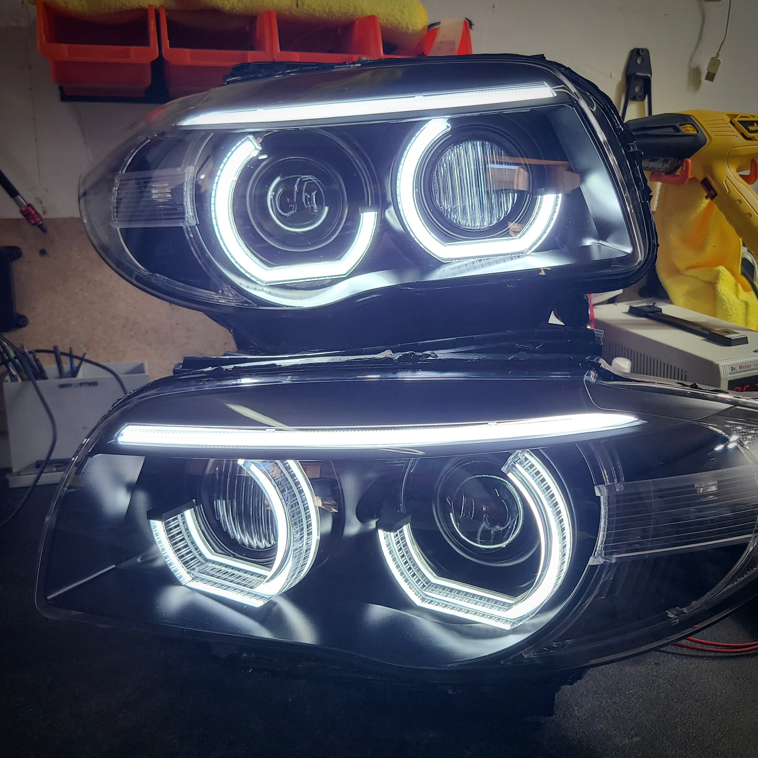 E82 E88 LCI 1 Series DTM Ring Retrofit (2011 - 2013 Xenon headlights only)