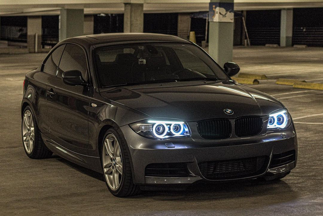 E82 E88 LCI 1 Series Round Ring Retrofit (2011 - 2013 Xenon headlights only)