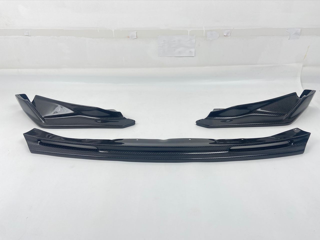 BMW G8X G80 G82 M3 M4 V Style Carbon Fiber Front Lip Splitter