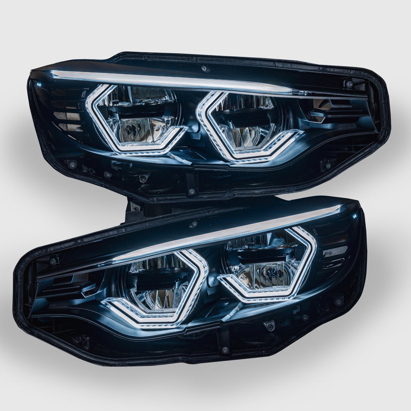 PRE-BUILT F8X F80 M3 F82 F83 M4 F32 F36 Vision Concept Headlight Retrofit (2014 - 2017 LED Headlights Only)