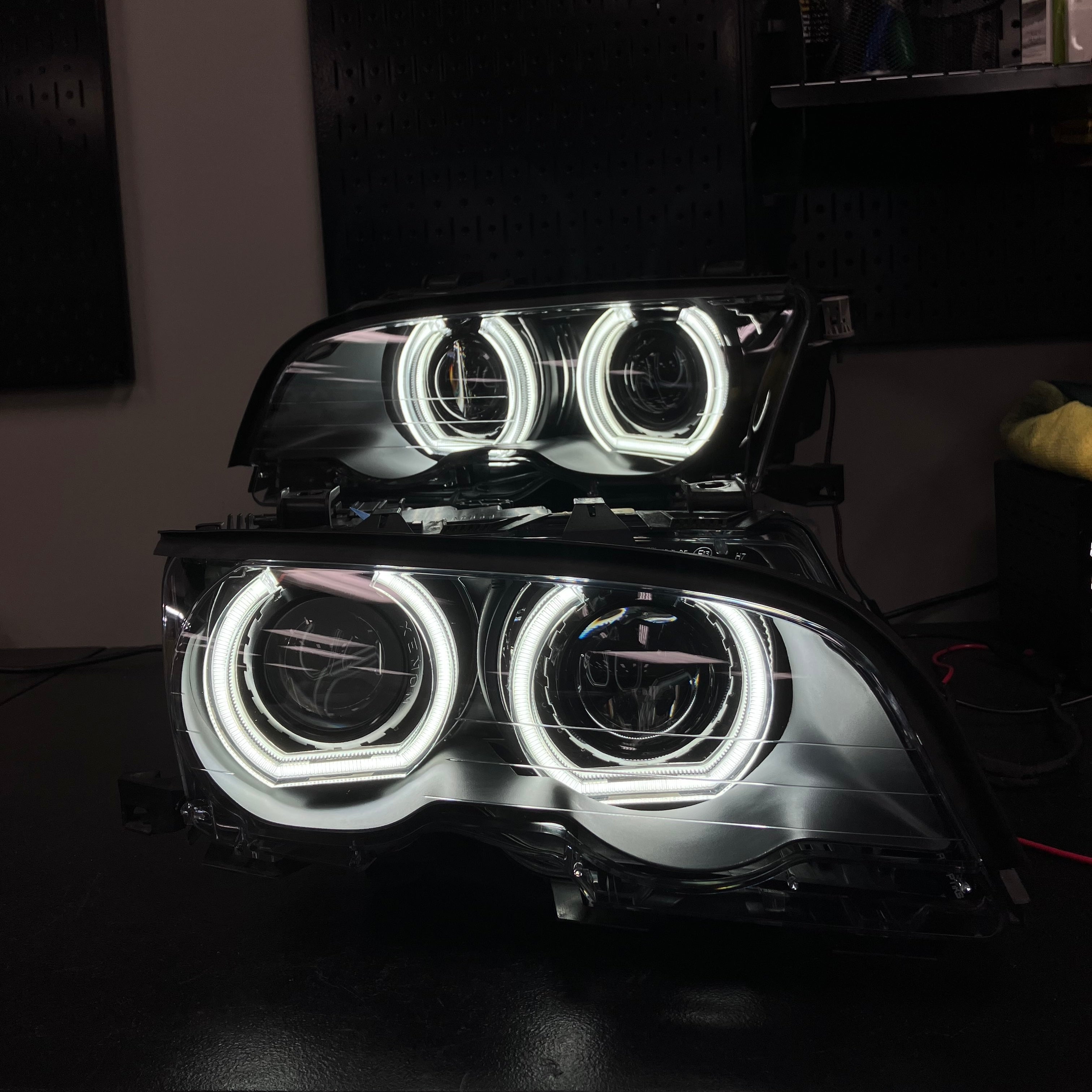 E46 M3 (01-06) and E46 Coupe (00-03) DTM Retrofit (Xenon Headlights Only)