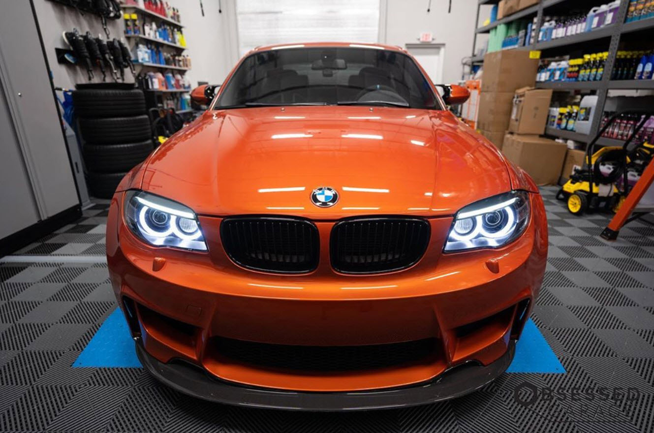 E82 E88 LCI 1 Series Round Ring Retrofit (2011 - 2013 Xenon headlights only)